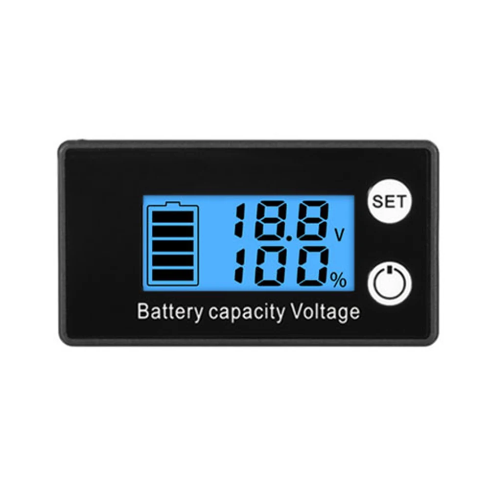 DC 7-68V Battery Capacity Indicator Voltmeter Voltage Gauge For Car Motorcycle Electric Vehicle Balance Scooter Testing Tool