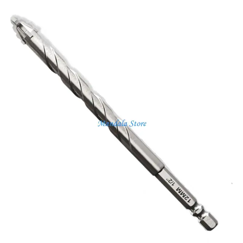 

U2JC 4/5/6/8/10/12mm Tile Bit Spades Drill Bit High Hardness Eccentric Drill Crooked Tip Eccentric Drill Bit Tilted Eccentric
