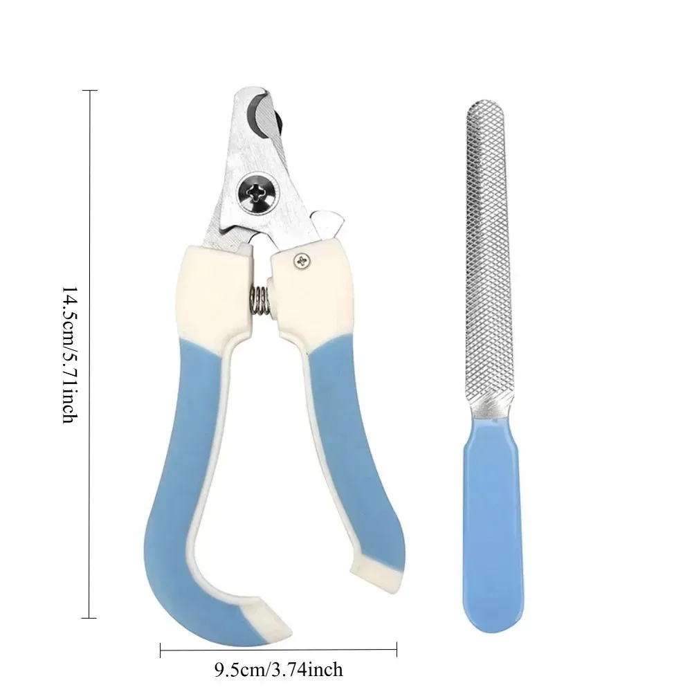 Professional Pet Nail Clipper Safe Trimming Grooming Tool Precise Claw Cutter for Small Medium Large Dogs Cats Daily Nail Care