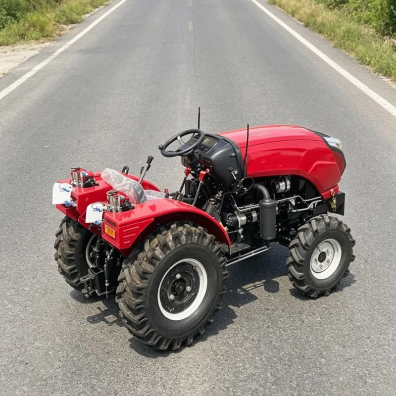 

Customized All-terrain 4WD Cultivator, Low Fuel Consumption Rotary Tiller, Hot-selling Wheeled Rotary Tiller