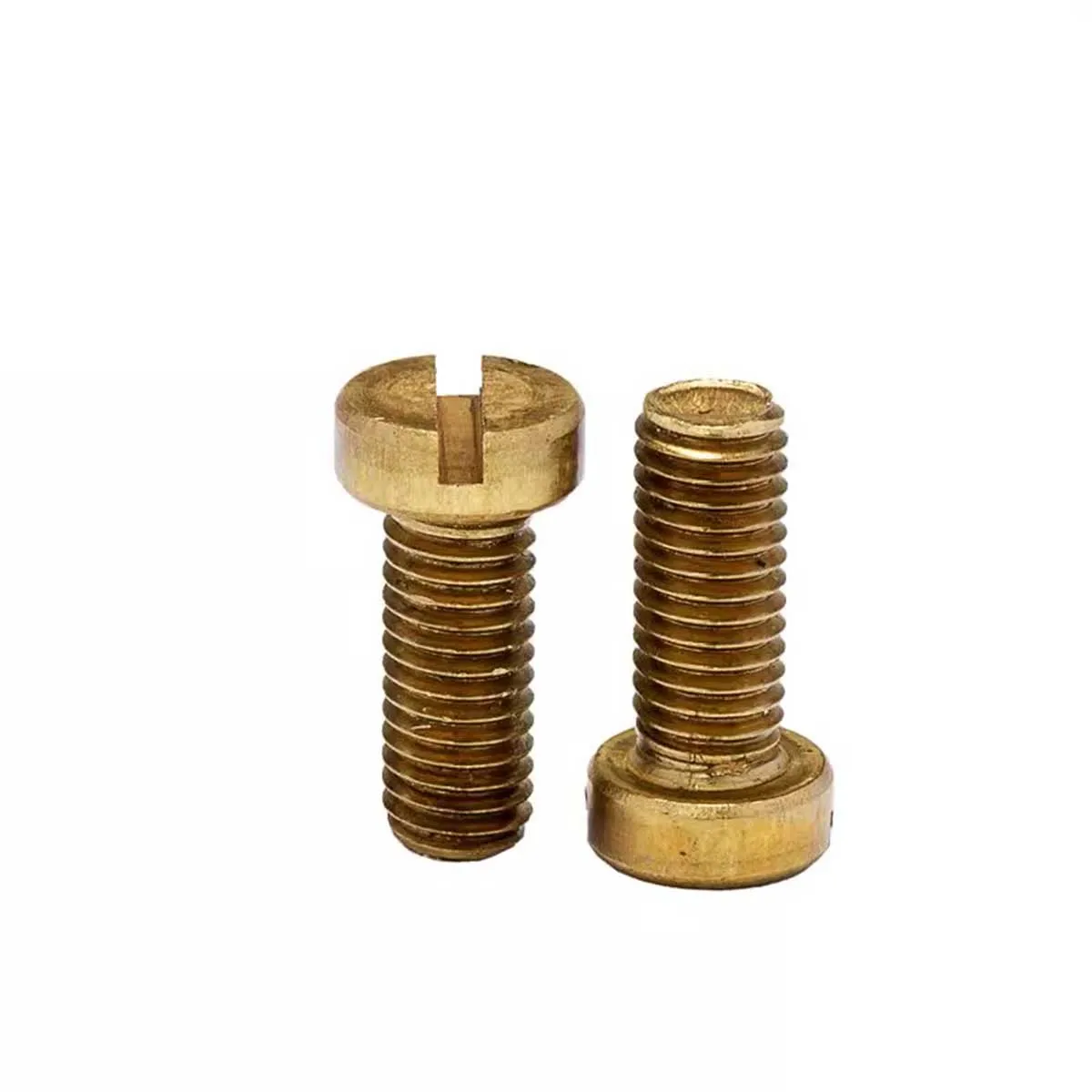

M2 M2.5 M3 M4 M5 M6 M8 M10 Brass Slotted Cheese Head Screw Length 3-50mm