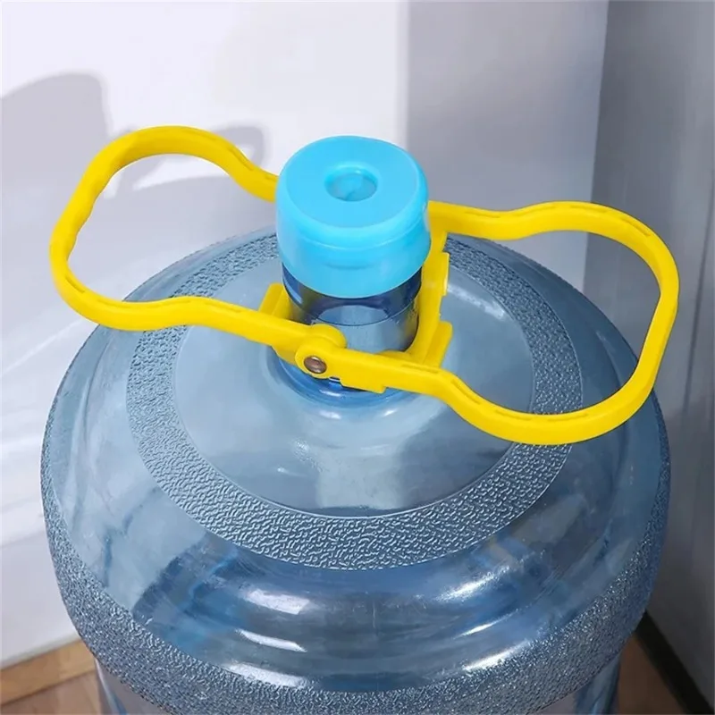 Mango de botella de agua de 5 galones, elevador grueso, mango de anillo portátil, cubo de agua potable, dispositivo de transporte