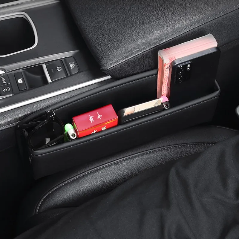 

For Audi A7 C7 4G RS5 8T A8 D4 4H 2010~2018 Car Seat Gap Filler Storage Box Multipurpose Kit Organizer Case Interior Accessories