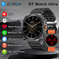 2024 DT Watch Ultra SmartWatch 47mm 32Gb Memory Local Music Bluetooth Call 3D Menu Bluetooth Sports Smart Watch for Men Women