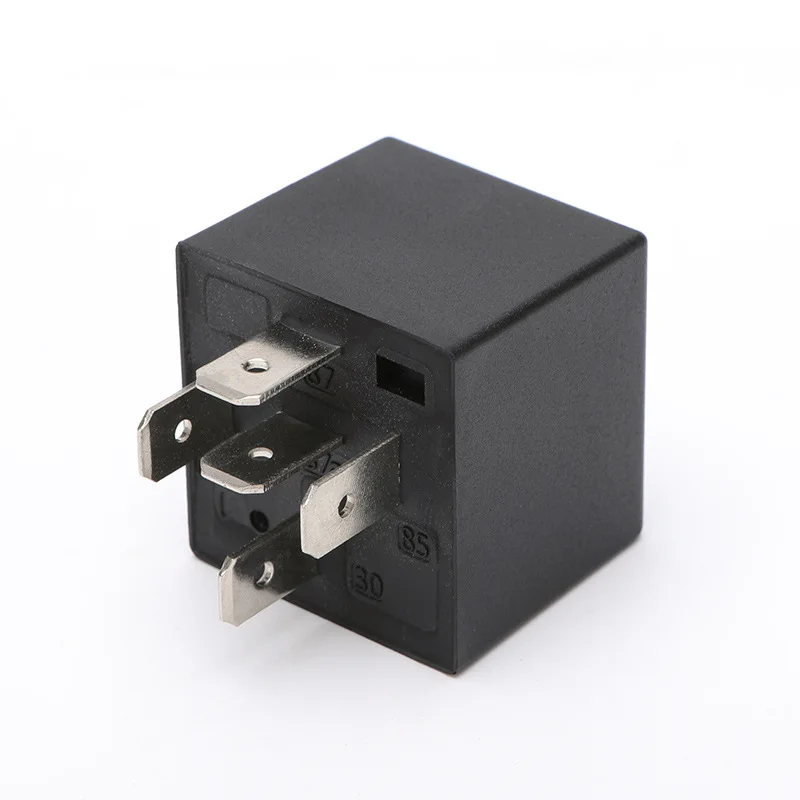 

40A Automotive Relay with Socket 12V-72V 5-Pin Plastic Base for GPS Headlight AC Wiper