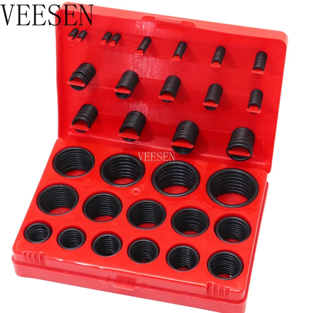 347 pezzi 30 dimensioni NBR O Ring Assortimento di guarnizioni Set Metrico universale in gomma O-s per kit di tenuta idraulico per camion automobilistici