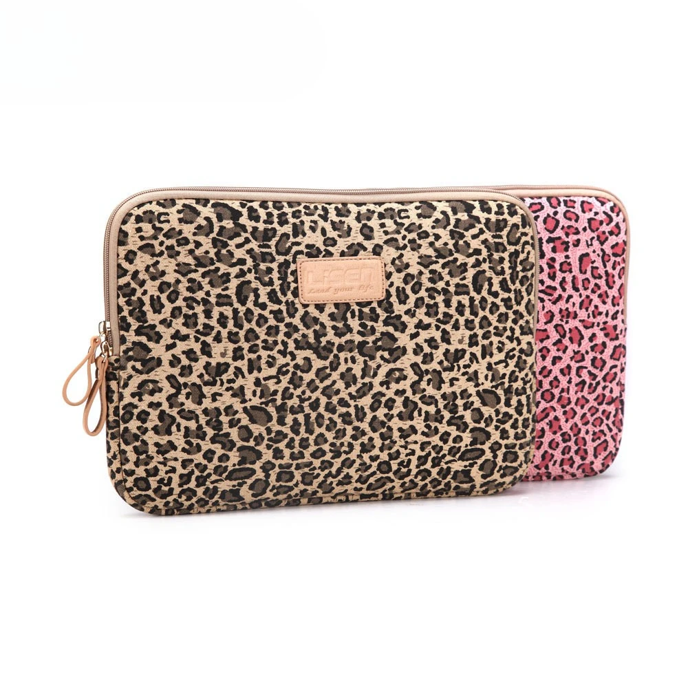 Fashionable classic charm leopard print notebook inner bag iPad 10/11/12/13/14 inch 15.6-inch computer bag for men and women