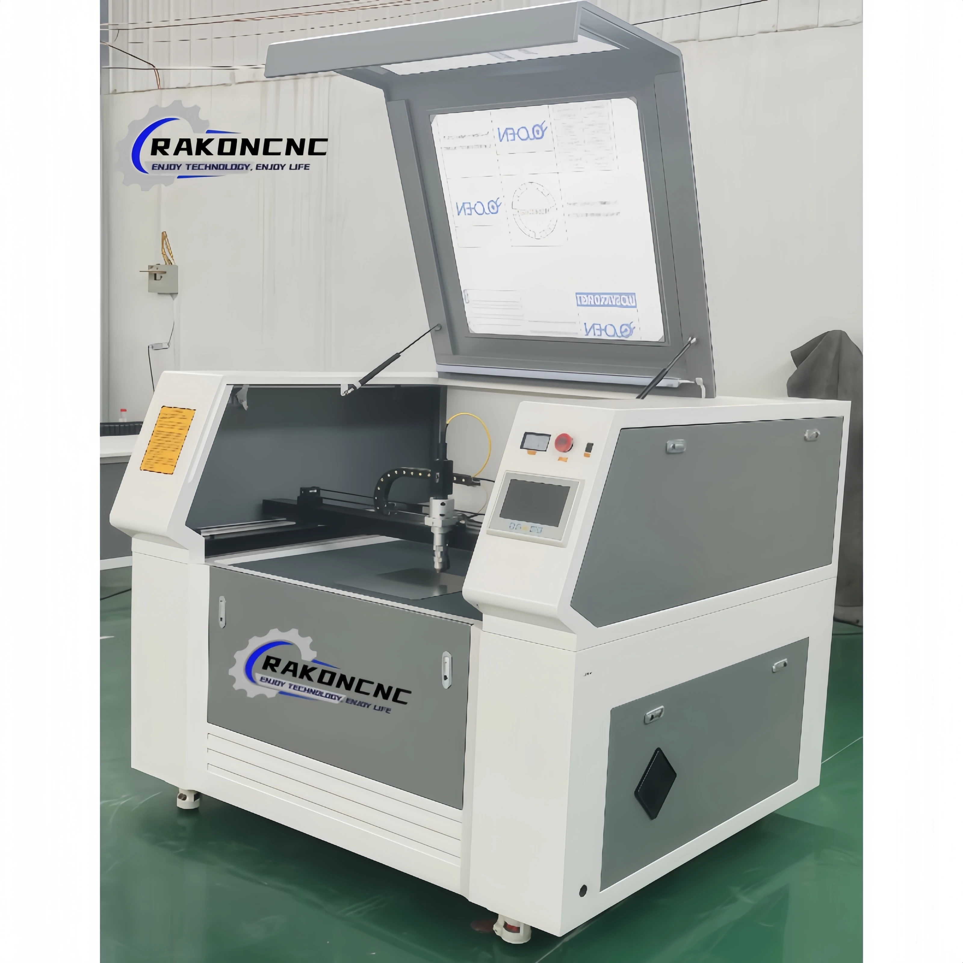 Láser Co2 de alta precisión 6090 60w 80w 100w 130w 150W 180W máquina cortadora de grabado láser Cnc 900x600 alta calidad 1390 1610 1325
