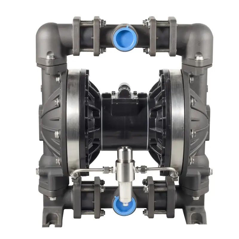 GK DN40 Aluminum Alloy AODD Pump with Leakage Detective Device for Tank Emptying, Pit Drainage & Fluid Transfer