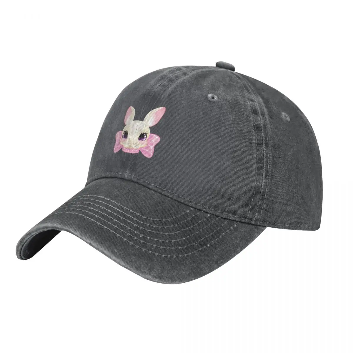 Soft Bunny Baseball Cap Streetwear Luxury Cap Caps Women Men's