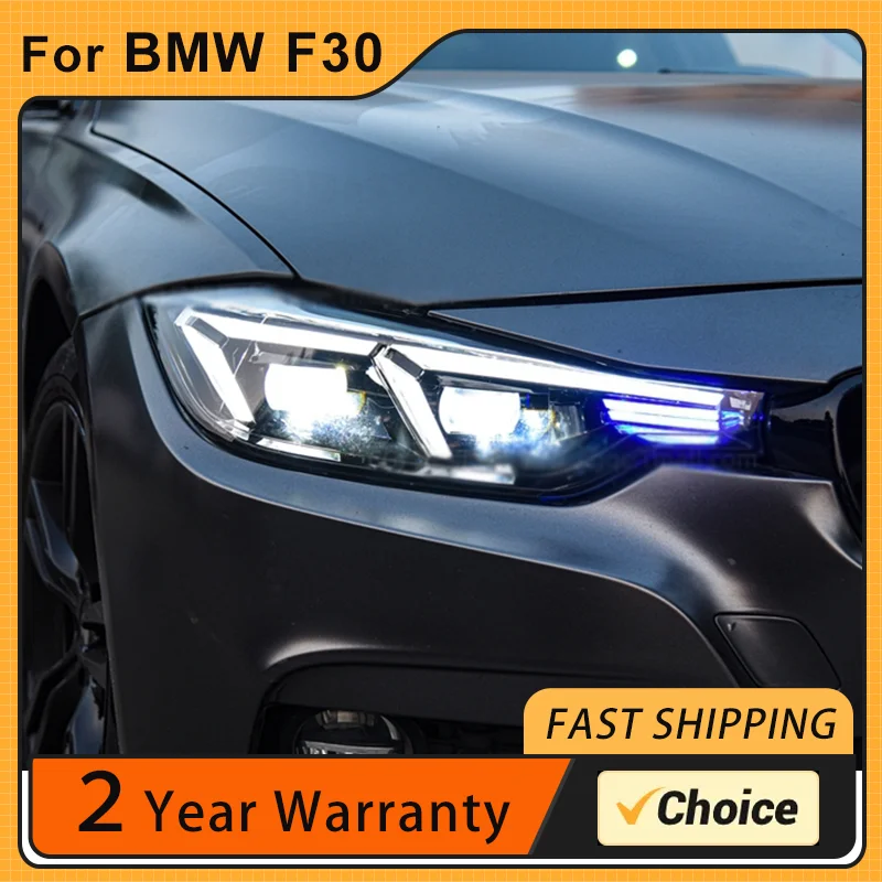 

Car Lights for BMW F30 F35 2013-2019 3 Series LED Auto Headlight Assembly Upgrade 2022 Newest Design LHD RHD Style Accessories