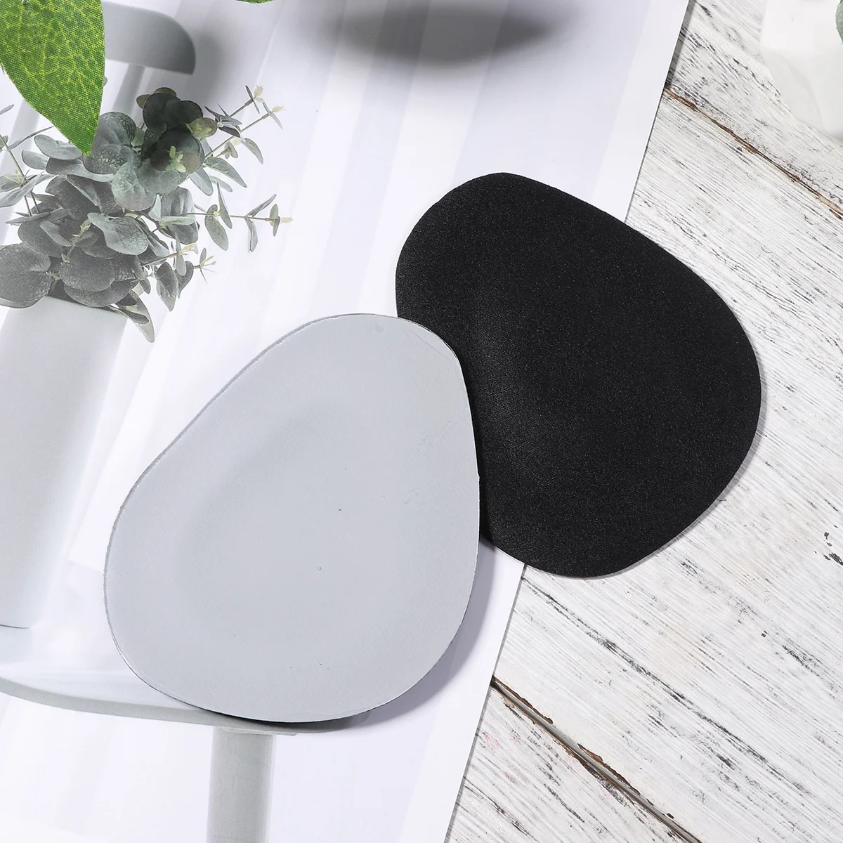 

3Pair Anti-Slip Shoe Insoles Gel Forefoot Cushion Pads Half Insoles for High Heels Pain Relief Long