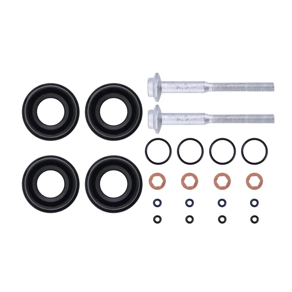 Fuel Injector Ring Washer Seals Bolts for Caddy For Golf For Passat For Touran Direct Fit 03L130277B 03L130519