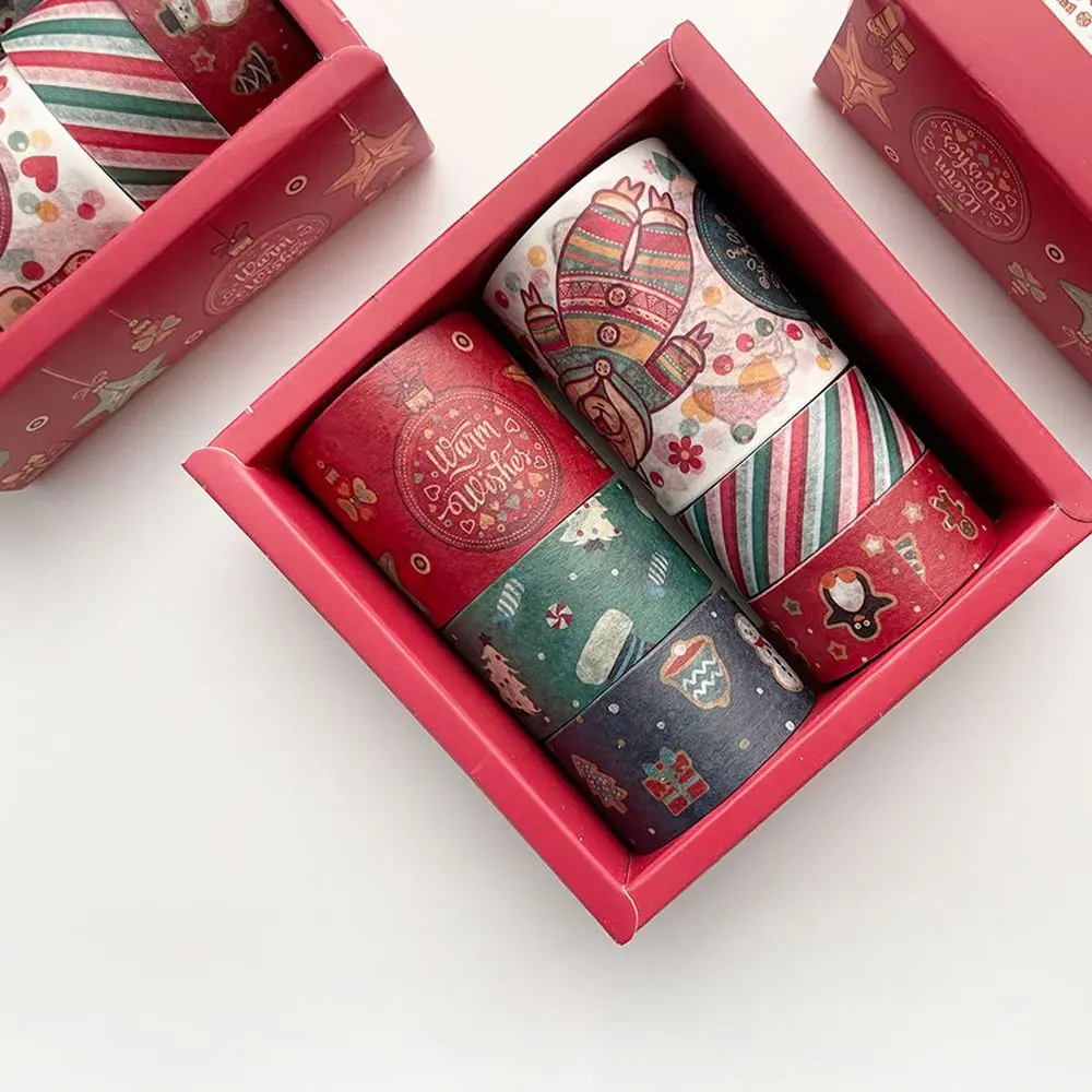คุณภาพสูง Little Fresh Creative เครื่องเขียน Scrapbooking สาวหัวใจ Washi เทปบัญชีมือสติกเกอร์ตกแต่ง DIY วัสดุ