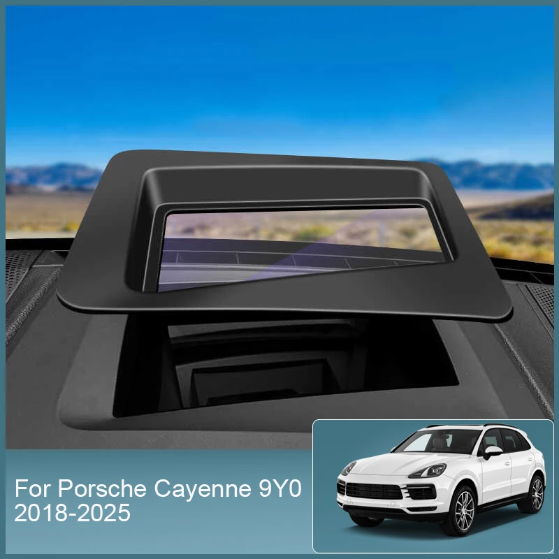 

Для Porsche Cayenne 9Y0 2018-2025 автомобильный HUD дисплей защитный чехол проекционный дисплей светоотражающий защитный экран пылезащитный аксессуар