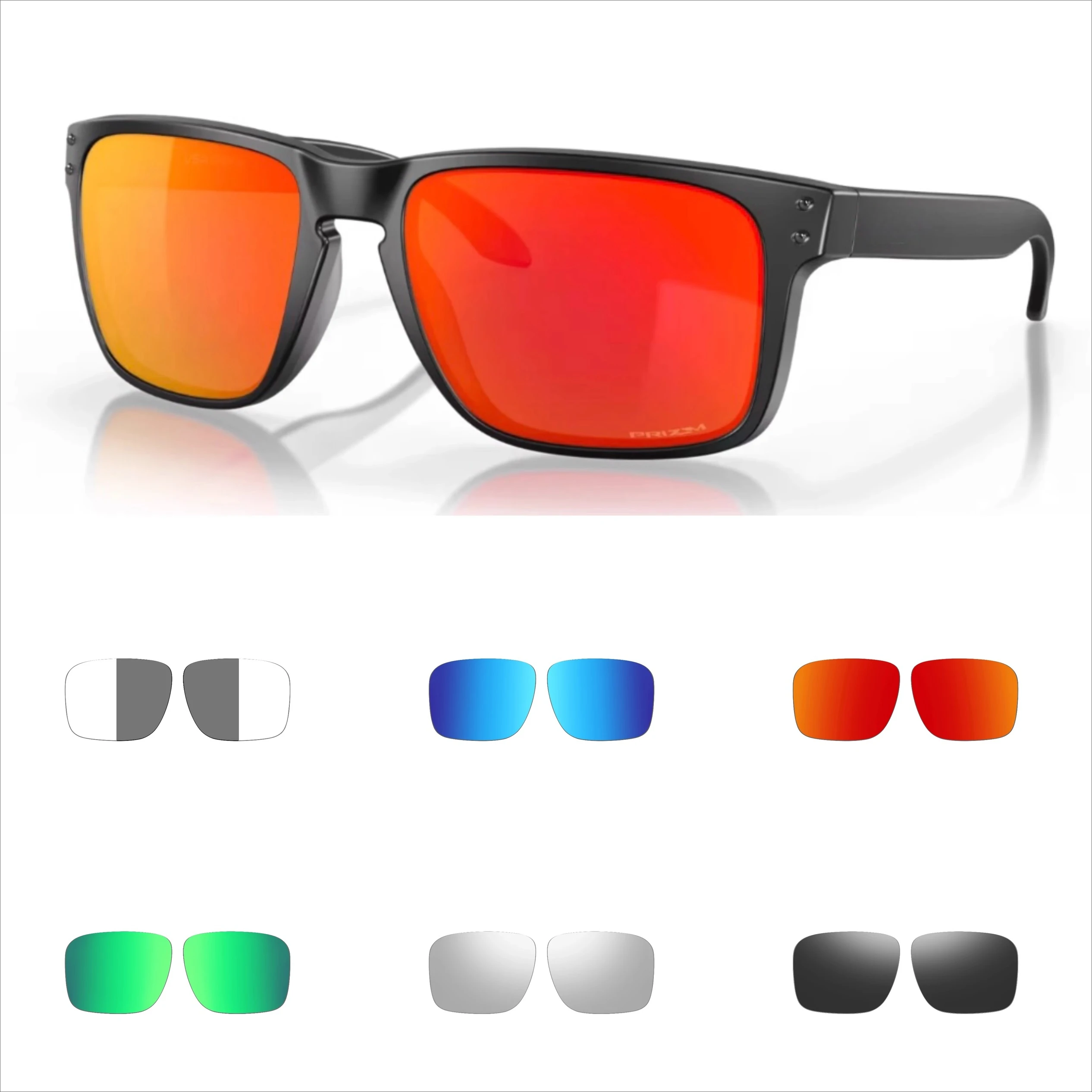 

Hokklo Replacement Polarized Lenses for Oakley Holbrook OO9102 OO9244 Sunglasses -Multi Options
