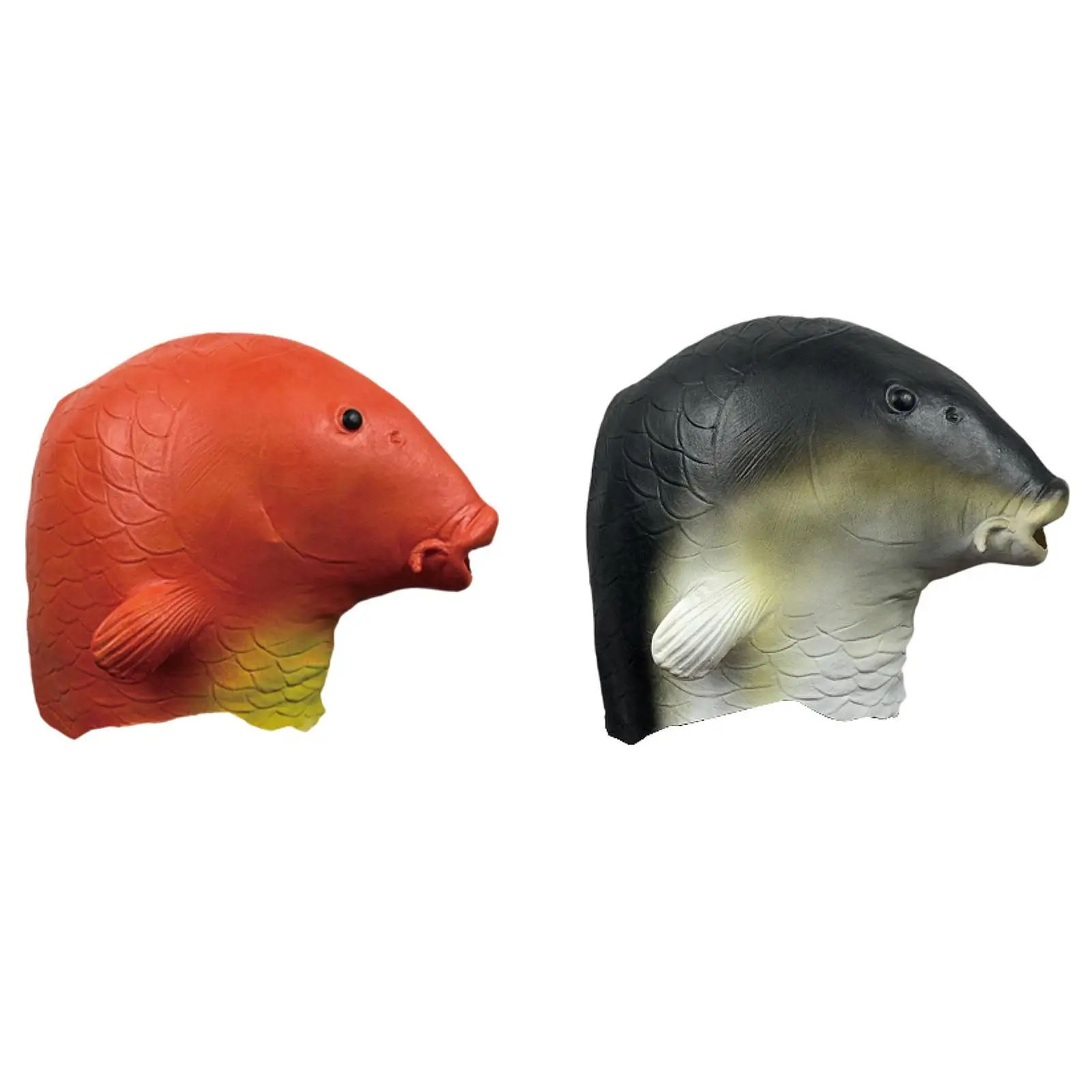 

Fish Head Mask Toy Full Head Cover for Masquerade Stage Performance Carnival