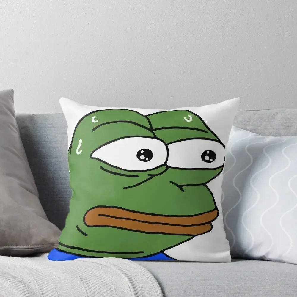 

Pepe sweating Throw Pillow Cushion Covers For Living Room Christmas Covers Christmas Pillowcase Decorative pillow case pillow