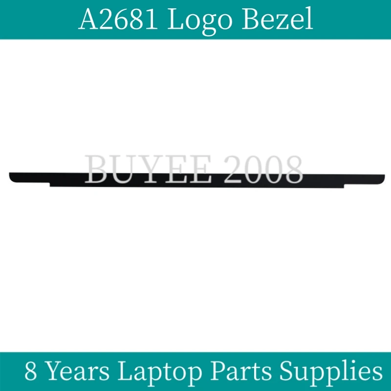 

New Original A2681 Logo Bezel For MacBook Air Retina 13" M2 A2681 Logo Strip A2681 LCD Screen Front Logo Glass Cover