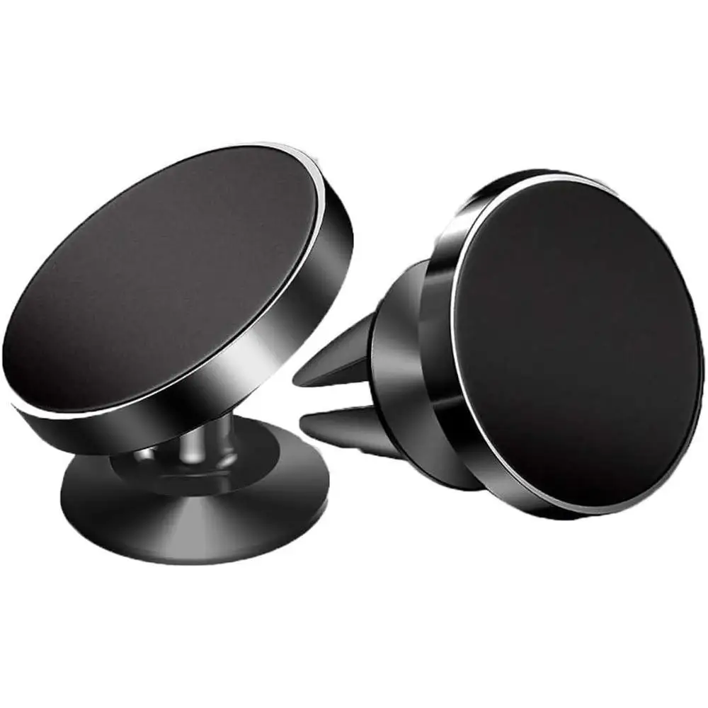 Car Magnetic Phone Holder Camper Bus Truck Van 360 Rotable GPS Navigation PDA PSP MP4 Player Air Vent Magnetic Bracket Stand