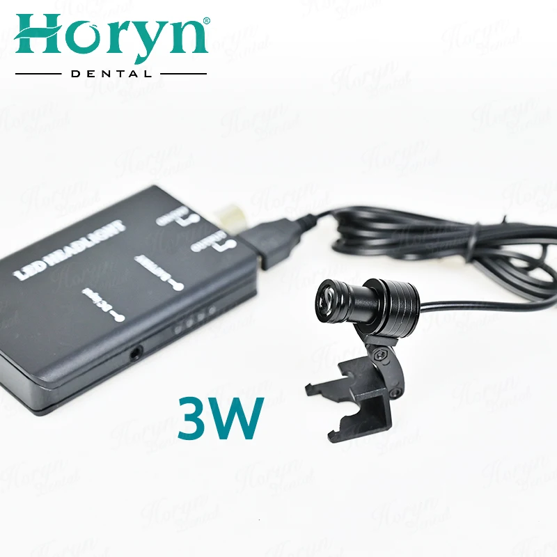 

3W Surgical Portable LED Head Light Lamp for den tal Loupes