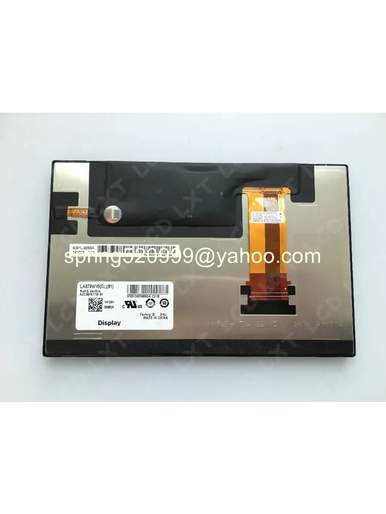 

LCD 7Inch LCD Display Screen LA070WV5(SL)(01) LA070WV5-SL01 LA070WV5 SL01 DVD Navigation LCD Panel