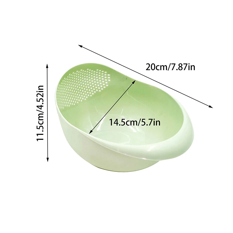 مصفاة بلاستيكية لتصريف الأرز ، مصفاة مع مقابض ، وعاء أرز ، مصفاة حوض ، أدوات مطبخ