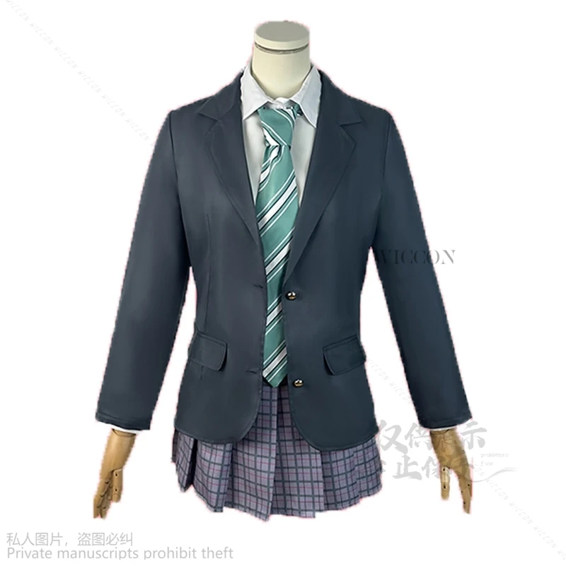 Anime GIRLS BAND CRY Cosplay Costume pour femmes et filles, uniforme scolaire Jk, tenues d'Halloween, Nhr, ISERI, TOMO, EBIZUKA, SUBARU, AWA