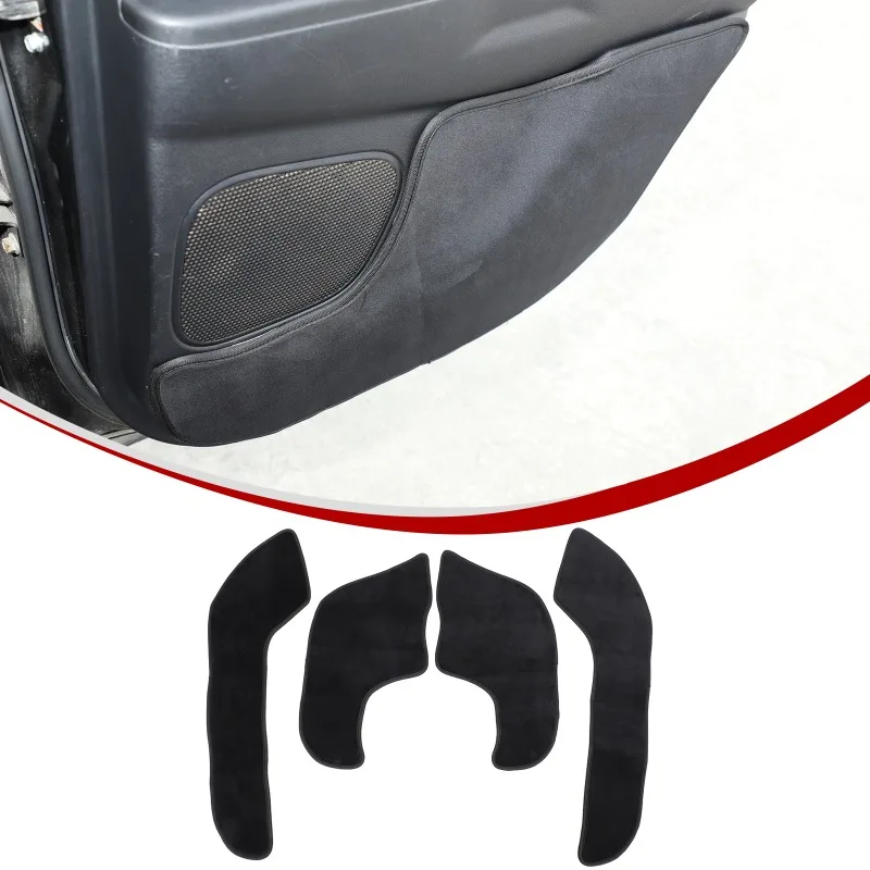 Velour Door Dirt-proof mat Sill Protectors Door Kick Pads For Mitsubishi ASX2011-2018/ Eclipse 2006-2011 Car Interior Accessorie