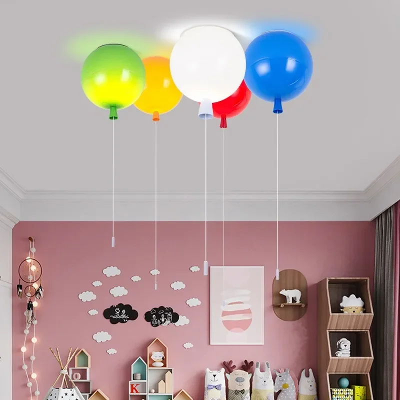 Bunte Ballon Wand leuchten e27 Schlafzimmer Foyer Studie Wohnzimmer Korridor Hotel Wand leuchte Innen beleuchtung Kinder Nachtlicht