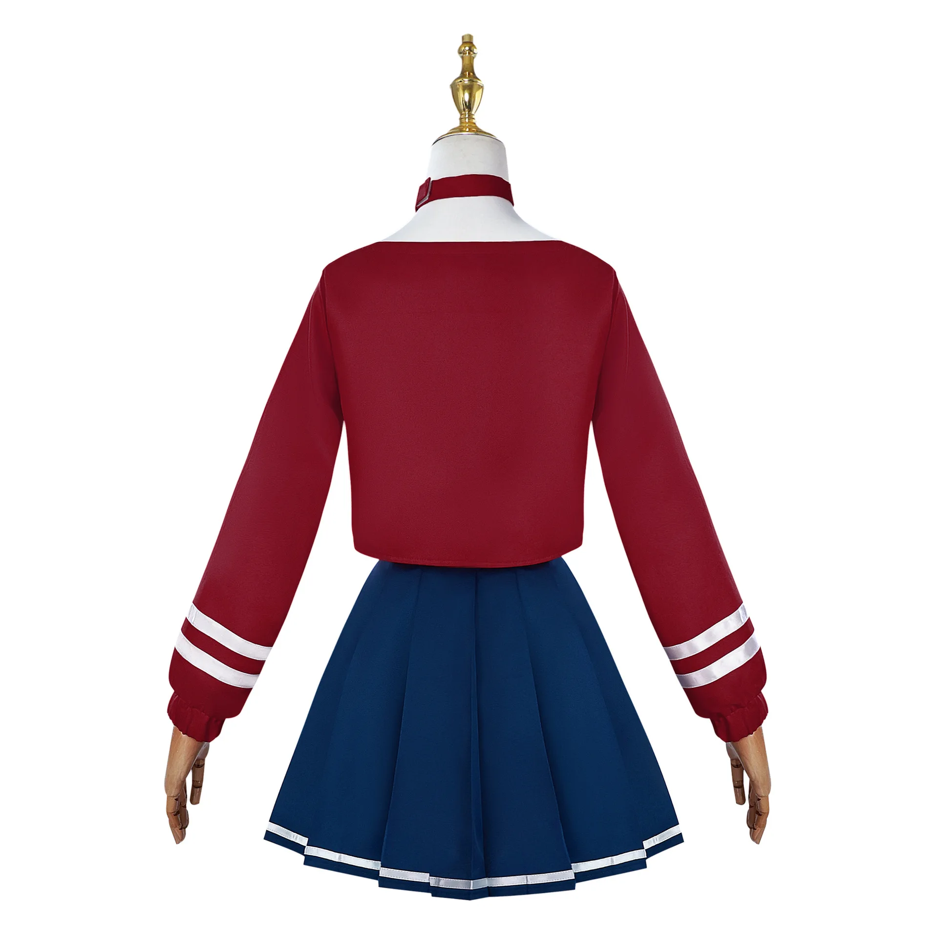 Anime Horror Game MiSide Cosplay Mita Мита Costume Game JK School Girl Uniform Cute Dress Lolita Wigs for Halloween Girls Woman