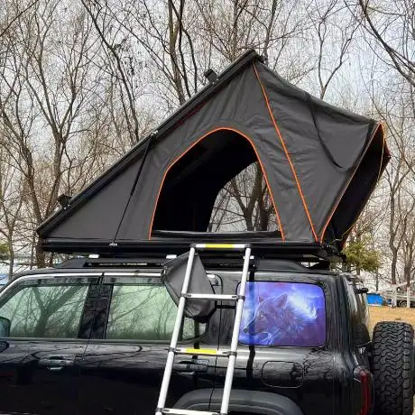 

Easy Set up Waterproof Slimline Hardshell Car Rooftop Tent 4x4 Off-road Camping Pop-Up Roof Top Tent Car Garage Tents for Pickup