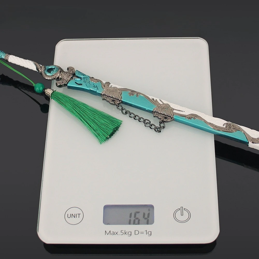 30cm Sixteen Prefectures Sword Keychain  All Metal Game Peripherals Kanata Weapon Sword Model Cosplay Prop Gifts Collections Toy