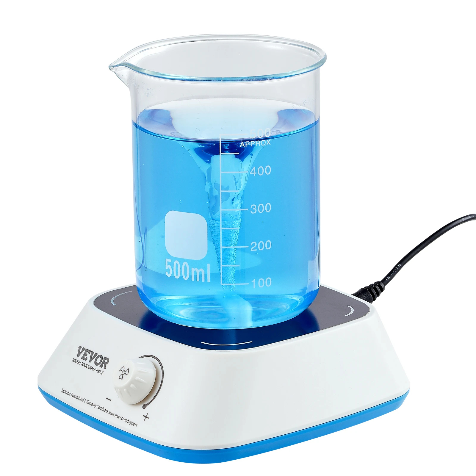 VEVOR Magnetic Stirrer Hot Plate 0-2000 RPM Hot Plate with Magnetic Stirrer 3000 ML Hot Plate Stirrer Stir Bars Included