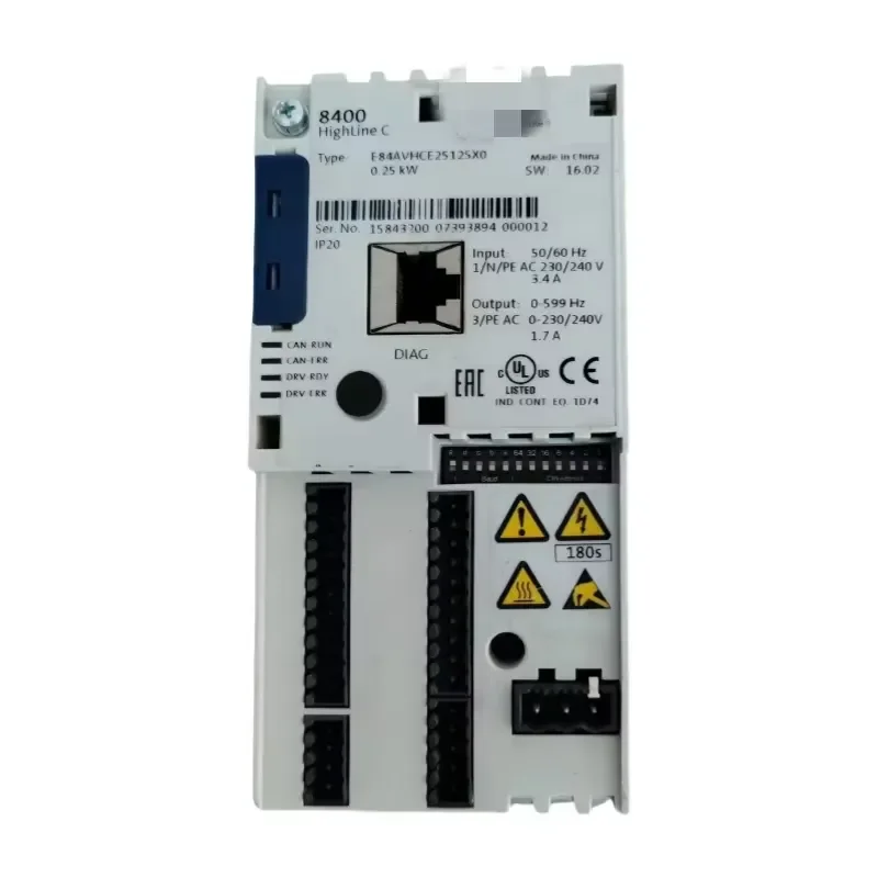 Lenze E84AVTCE5524SX0 8400 Series Variable Frequency Inverter 5 5KW AC Motor Speed Controller for Packaging Printing