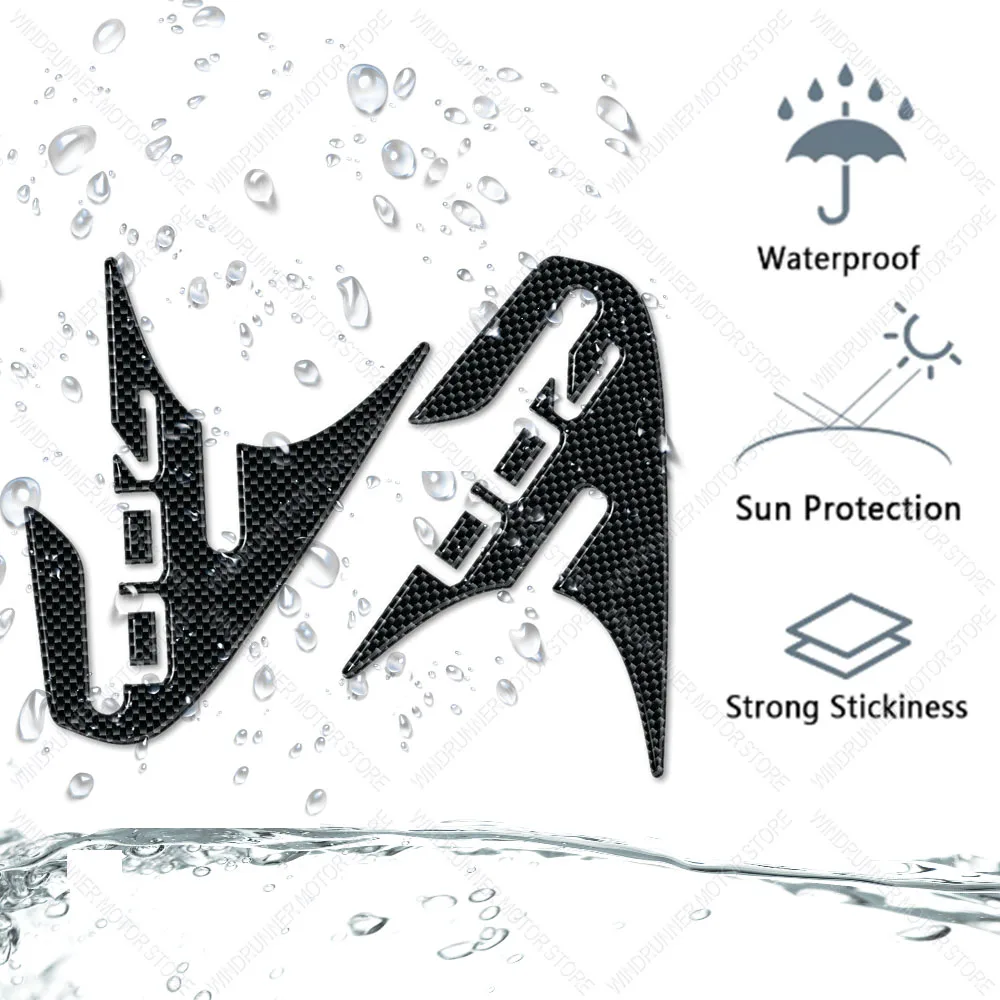 オートバイや車用の防水保護ステッカー,3D樹脂,ホンダの統合700-750