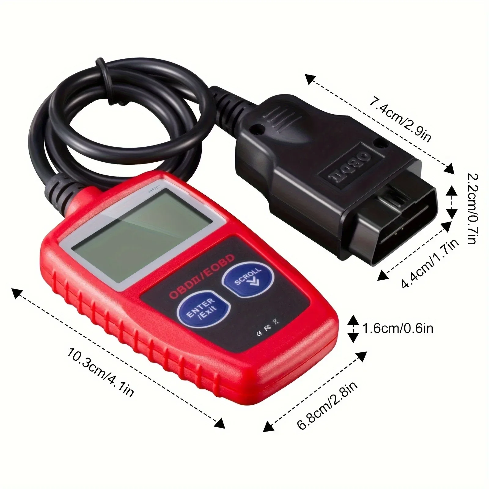 

Multifunctional Car Fault Code Reader Accurate Engine Diagnostic Scanner ToolScanner Read & Erase Fault Code View For Peugeot