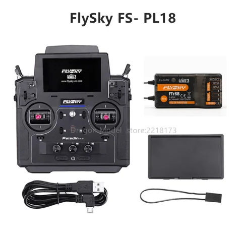 FLYSKY FS-PL18 PL18 Paladin 2.4G 18CH Radio Transmitter HVGA 3.5\