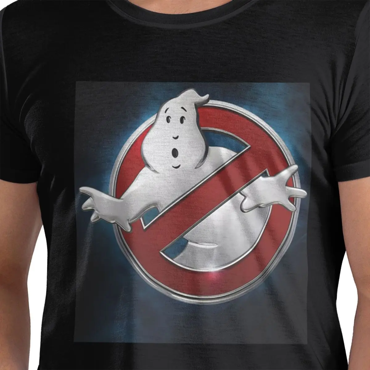 

The GhostBusters Logo Pattern 100% Cotton T-Shirt Men's Oversized T Shirts Men Crew Neck Short Sleeve S-6XL