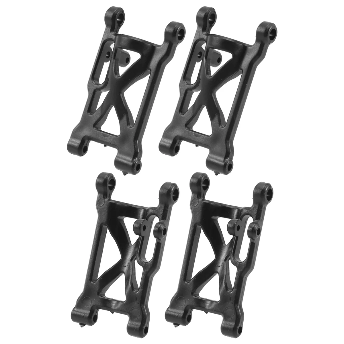 4Pcs Front Swing Arm Suspension Arm Set 0004 for Wltoys 12428 12427 1/12 RC Car Spare Parts Accessories