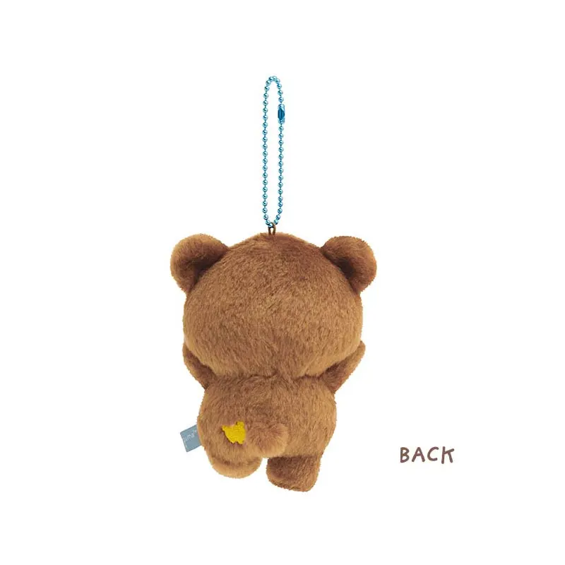 SAN X Brown Rilakkuma Dolls Plush Charm 12cm Height 4974413869300