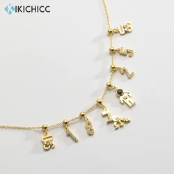 KIKICHICC 925 Sterling Silver Pendant Number 0 To 9 Charm Animal Astronaut Jewelry Making For Women 2022 Wedding Jewelry