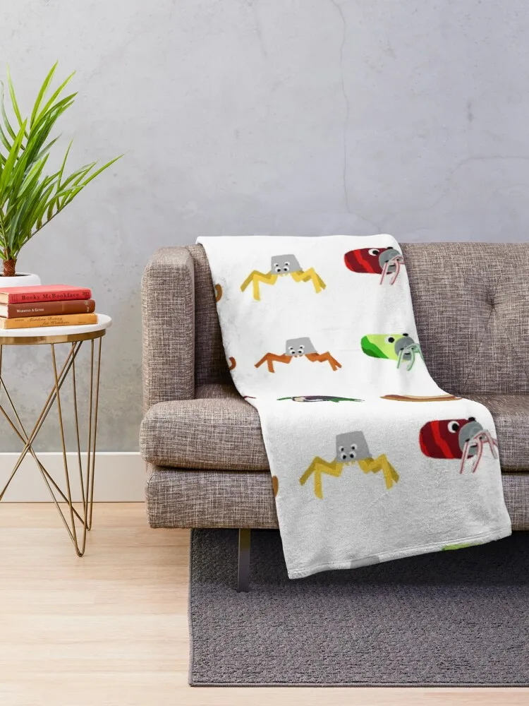 Bugsnax - Fast Food Pack Throw Blanket Soft Big Blanket