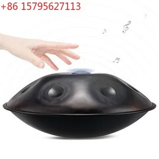 

Hand drum handpan space silver 10 tone steel tongue drum adult percussion instrument handmade professional grade ethereal drum