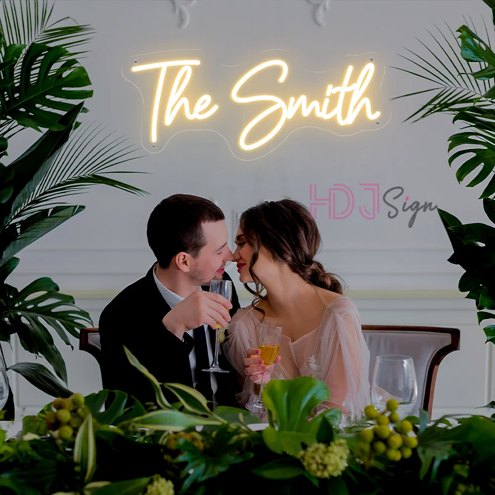 

Custom Neon Sign for Bedroom Wedding Decoration Led Custom Name Wedding Neon Light Sign Personalized Name Led Neon Signs Gifts