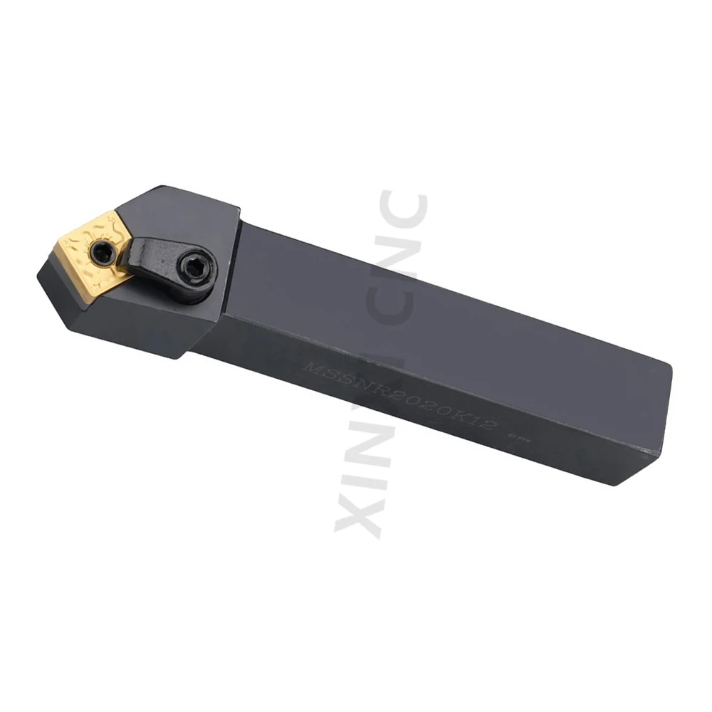 MSSNR2020K12/2525M12 CNC Lathe 45° Chamfering External Turning Tool Holder with Square Insert for Precision Machining
