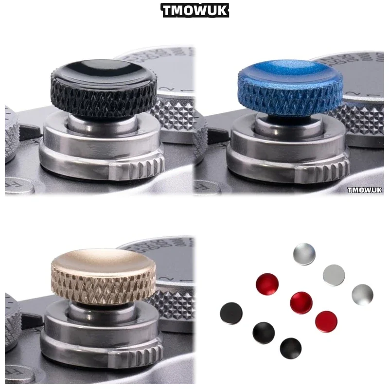 

For Fujifilm X100S X100F XPro3 XT4 XT20 XE2S GFX50S XT100 XA3 - Premium Concave Metal Aluminum Shutter Button