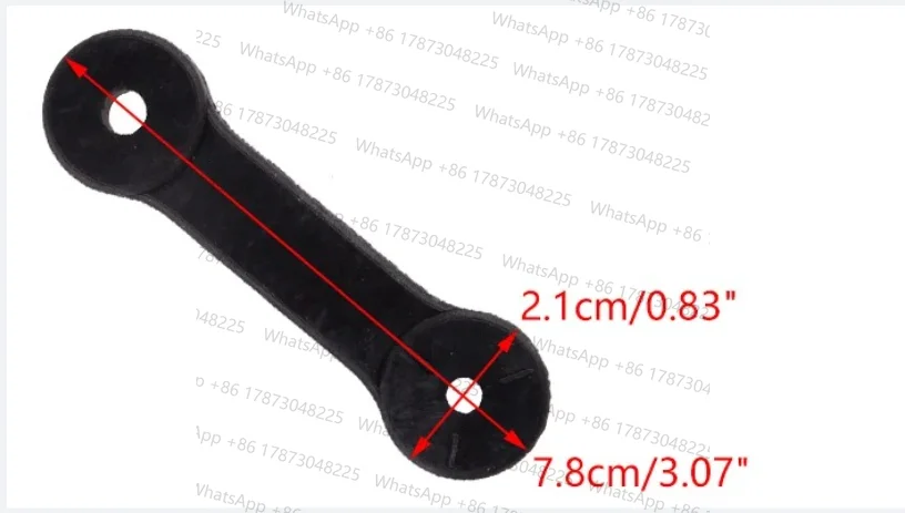 160793 532160793 42-555 2 Sets Lawn Mower Bagger Chute Latch Hook Accessories Fit for Poulan Craftsman PO12597RB PB301