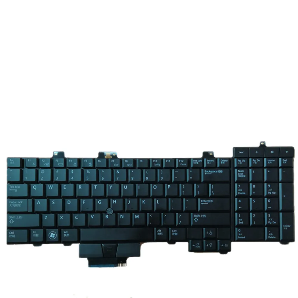 Laptop Keyboard For DELL Precision M6400 US UNITED STATES edition Colour Black