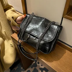 Chain Shopper Tote Handbag Female Designer Underarm Shoulder Bag Large Capacity Messenger Bags for Women Quilted Crossbody Bags